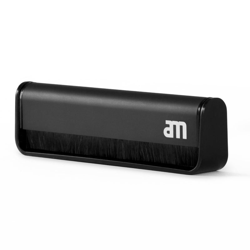 AM Record Cleaner Brush, Ultra Fine Carbon Fibre, Record Anti-Static for Music Lovers, Lifts Dust & Reduces Friction, Record Cleaning Must Have - Image 1